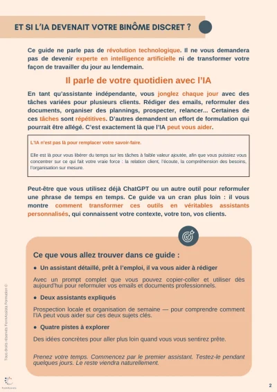 L’IA l’assistant des assistantes - introduction
